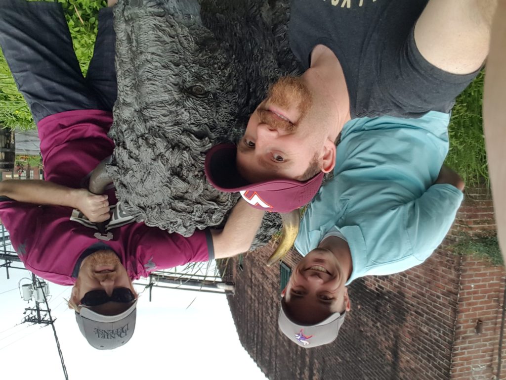 Me, Ryan (right) and Mike (front)